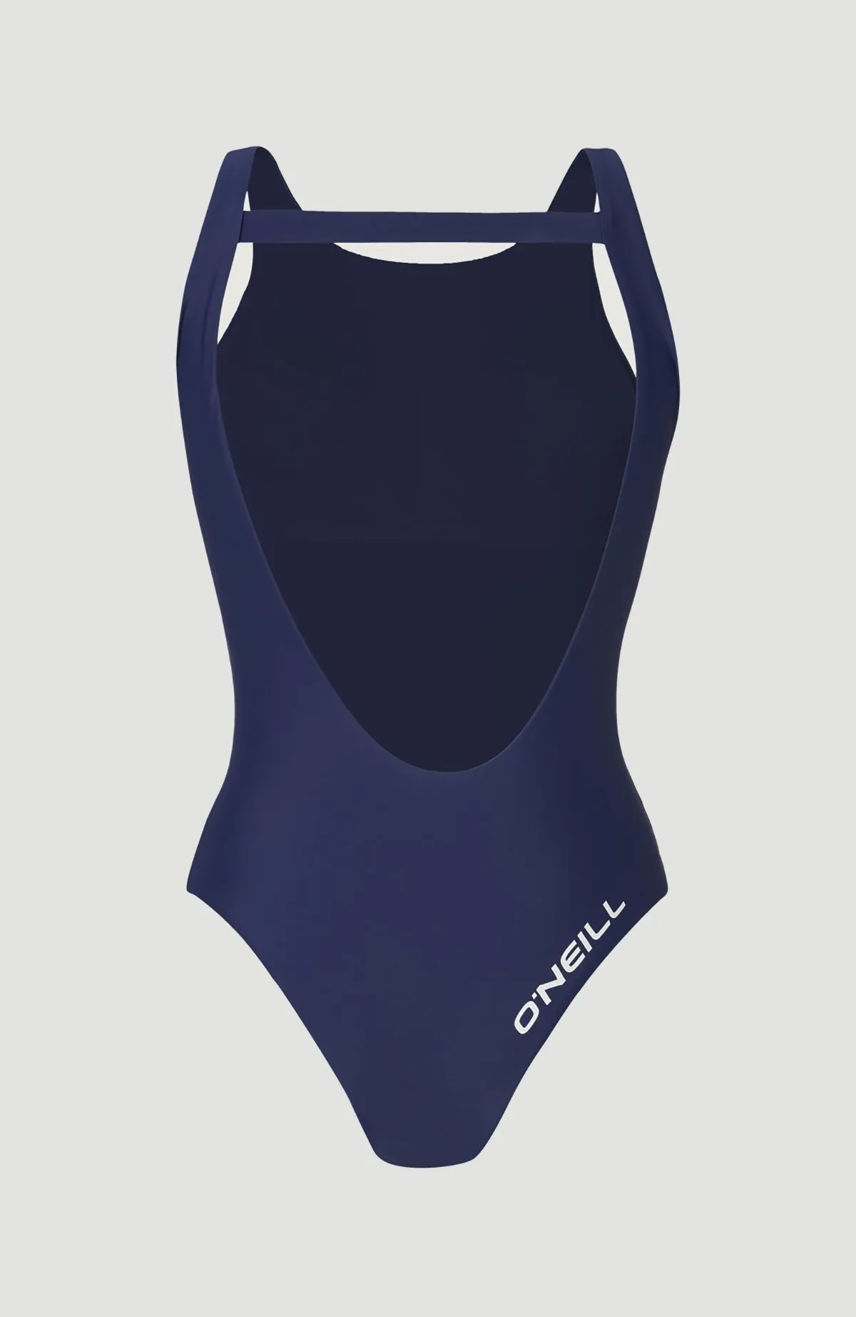 Logo High Neck Swimsuit | Blueberry Carvico