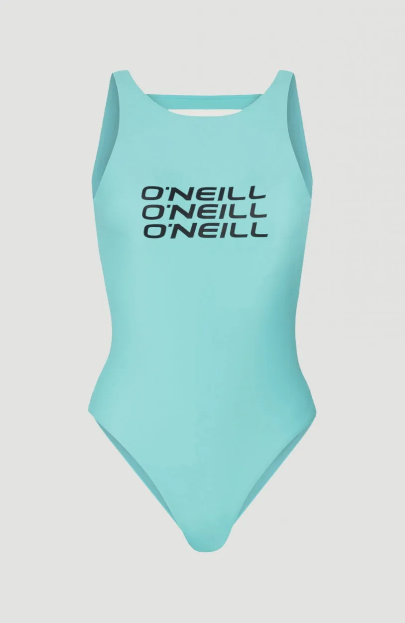 Logo High Neck Swimsuit | Male - A