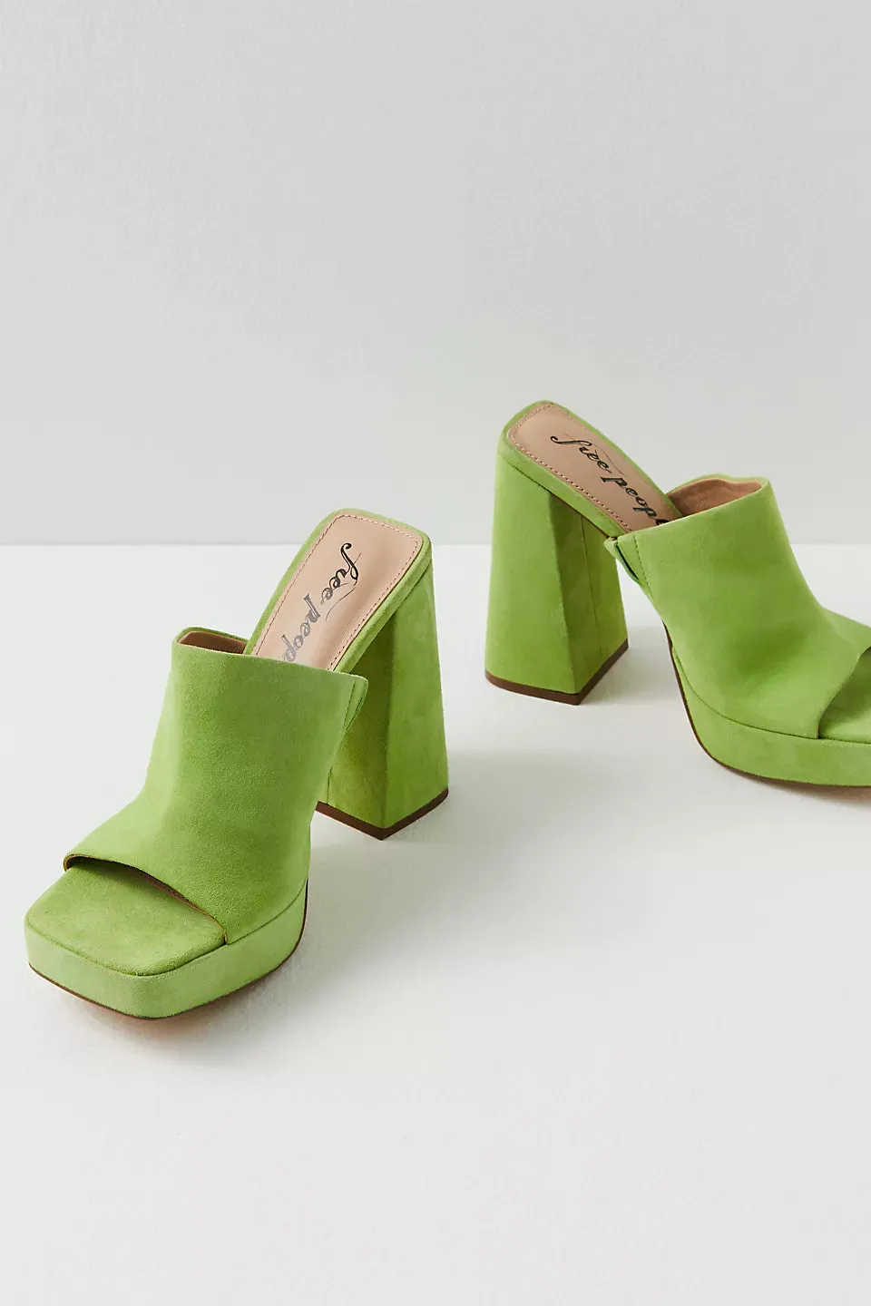 Margo Mules in Green Apple