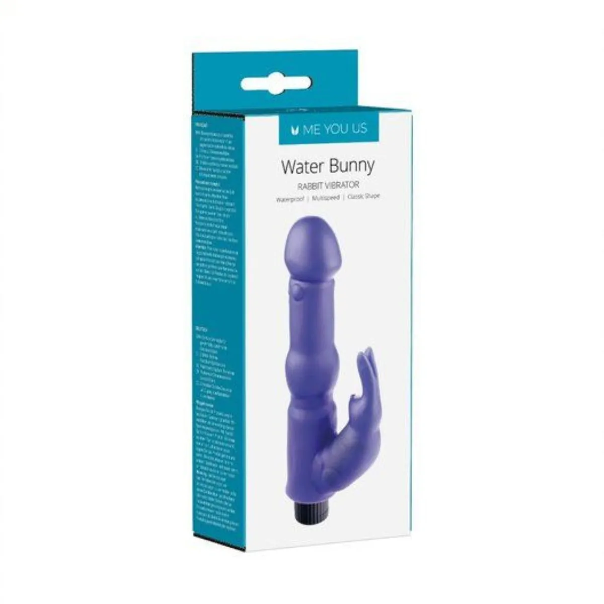 Me You Us Water Bunny Rabbit Vibrator Blue