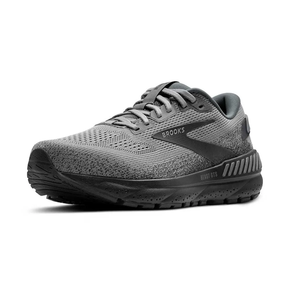 Men's Beast GTS 24 Running Shoe - Primer Grey/Ebony - Wide (2E)