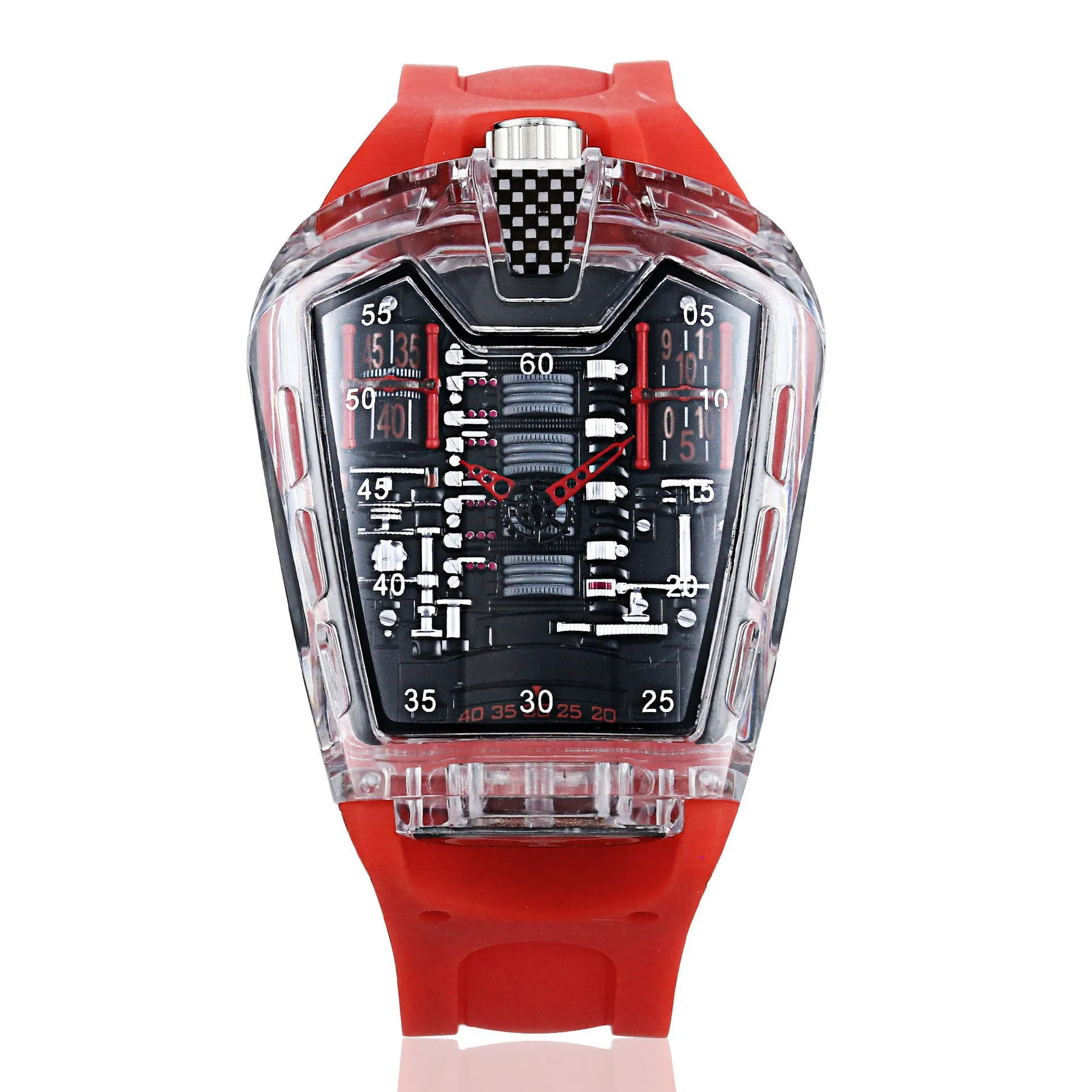 Men's Luxury Japanese Sports Watch, Waterproof