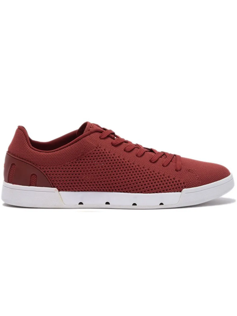 Mens Swims Bordeaux Breeze Tennis Knit Trainers