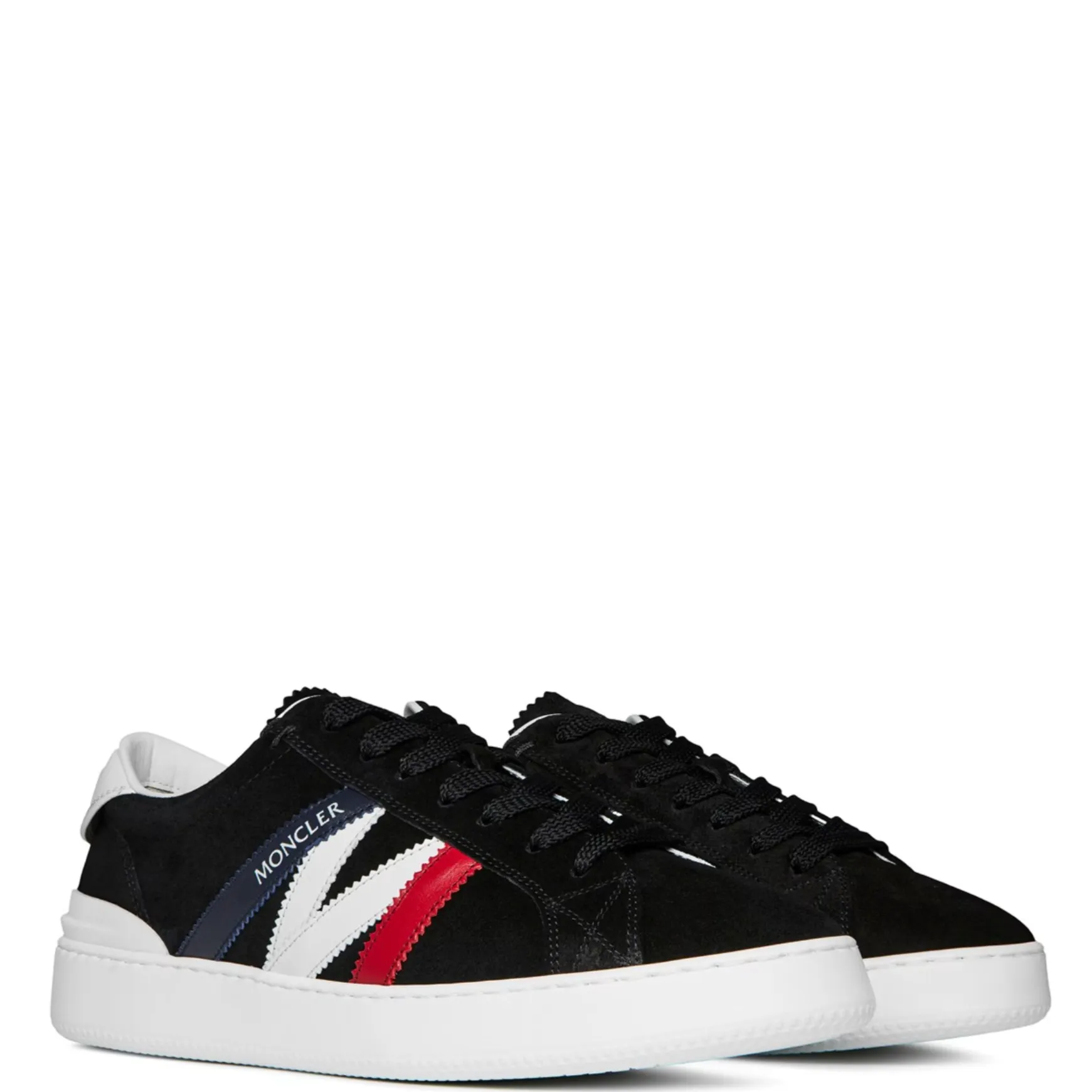 Moncler Black Monaco Trainers