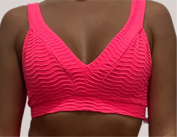 Mystique Wrinkle Crop Top