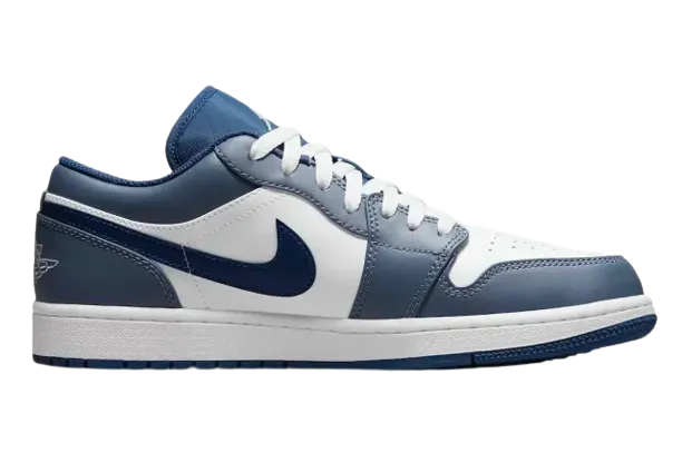 Nike Air Jordan 1 Low Slate Blue Navy (GS) Women's