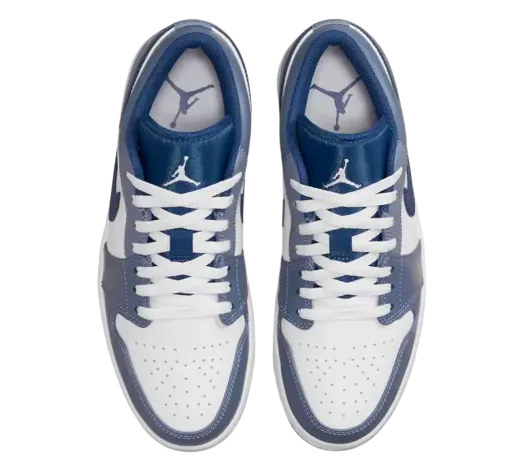 Nike Air Jordan 1 Low Slate Blue Navy (GS) Women's