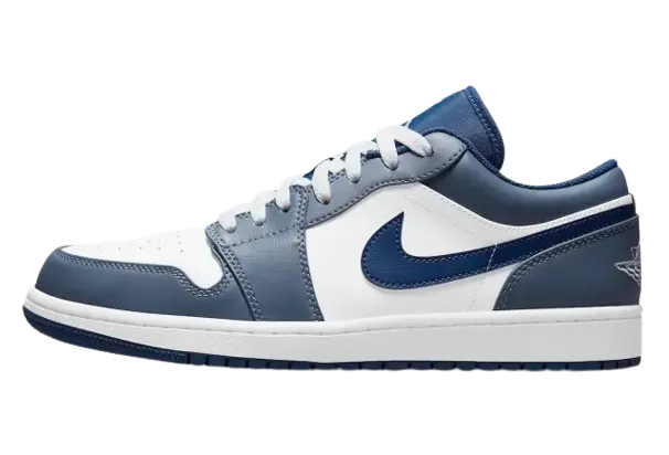 Nike Air Jordan 1 Low Slate Blue Navy (GS) Women's