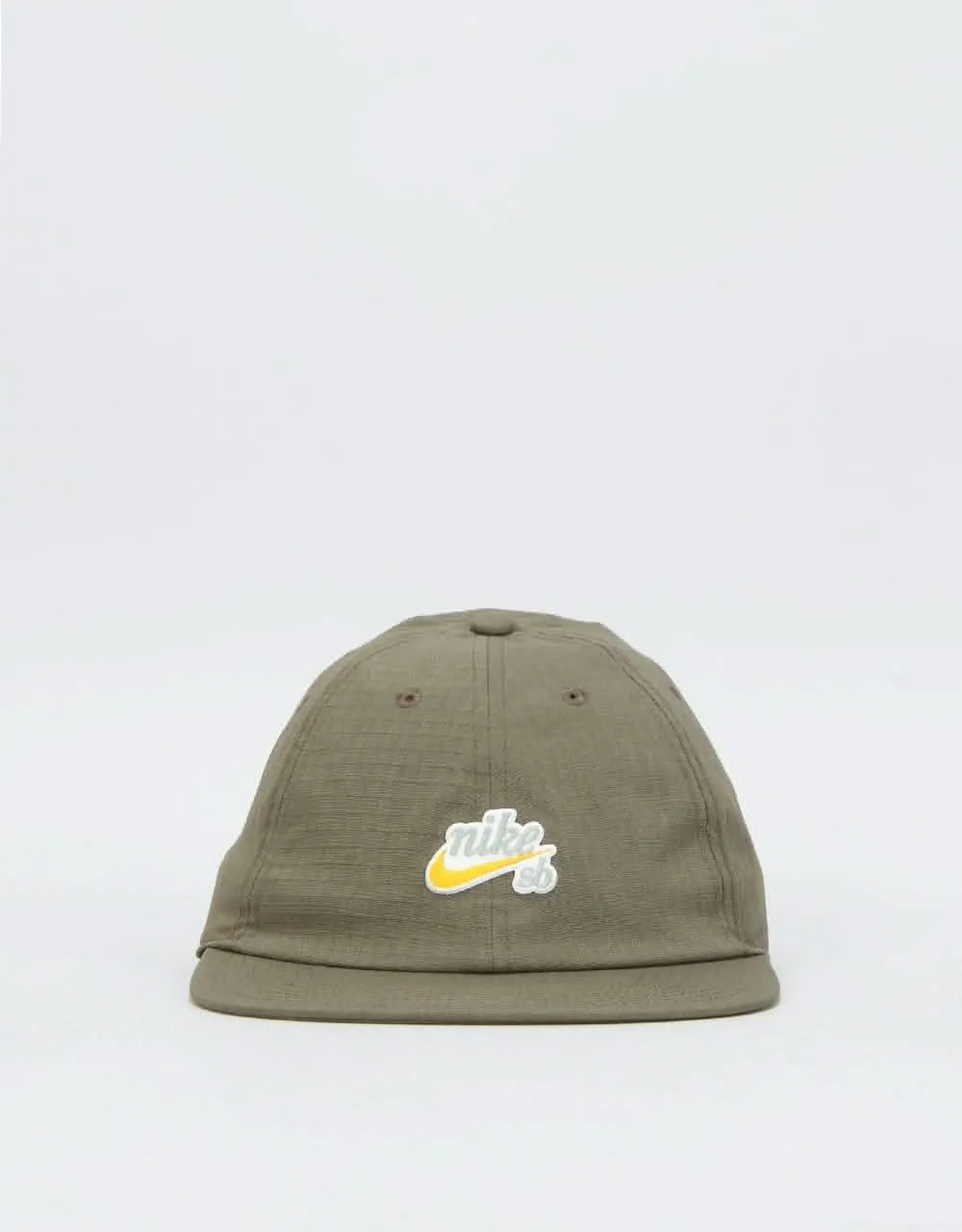 Nike SB H86 Flatbill Strapback Cap - Medium Olive/Dark Sulfur