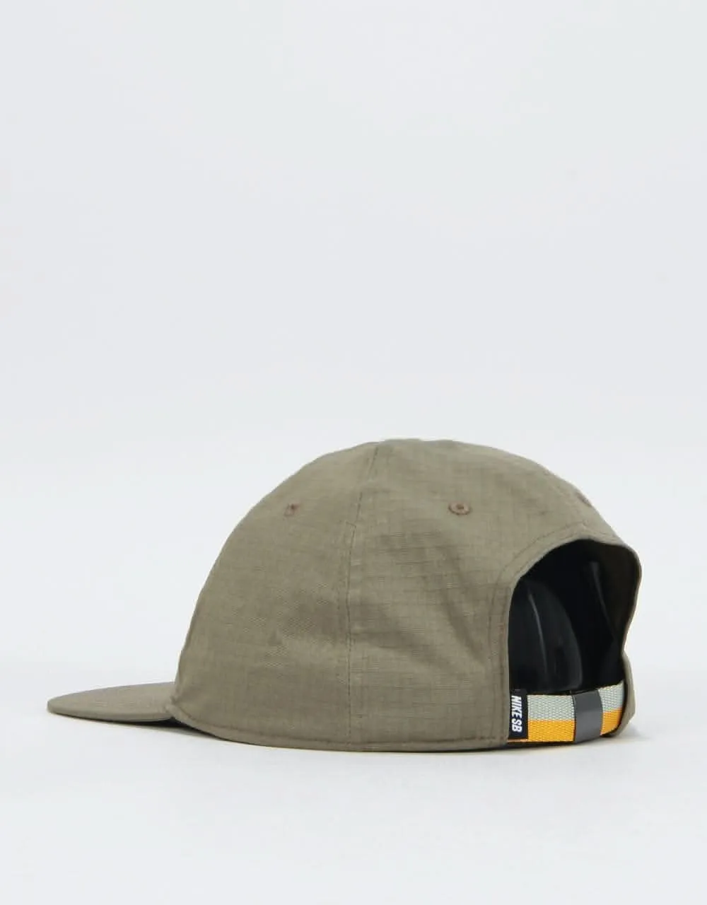 Nike SB H86 Flatbill Strapback Cap - Medium Olive/Dark Sulfur