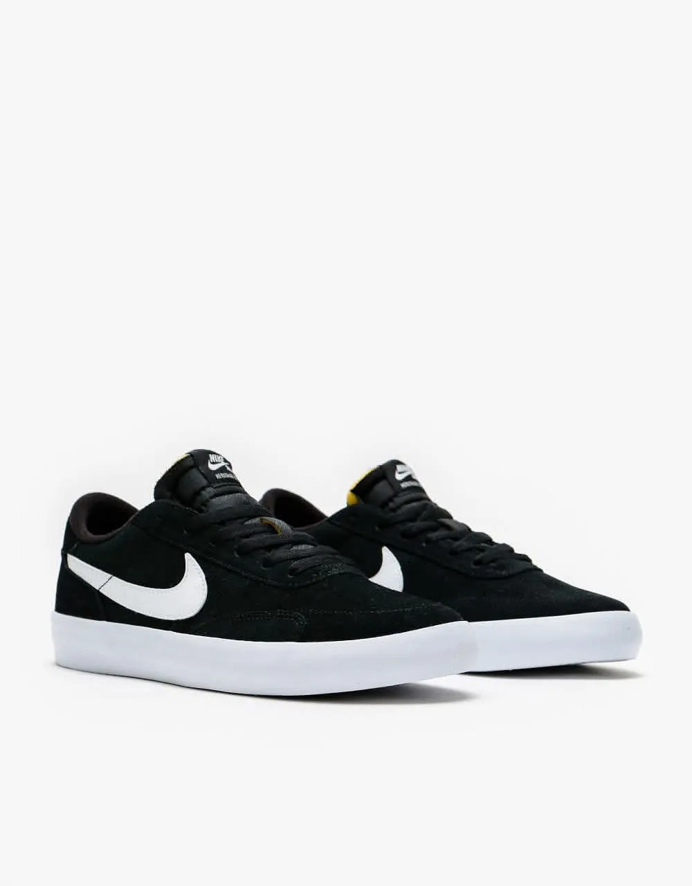 Nike SB Heritage Vulc Skate Shoes - Black/White-Black-White