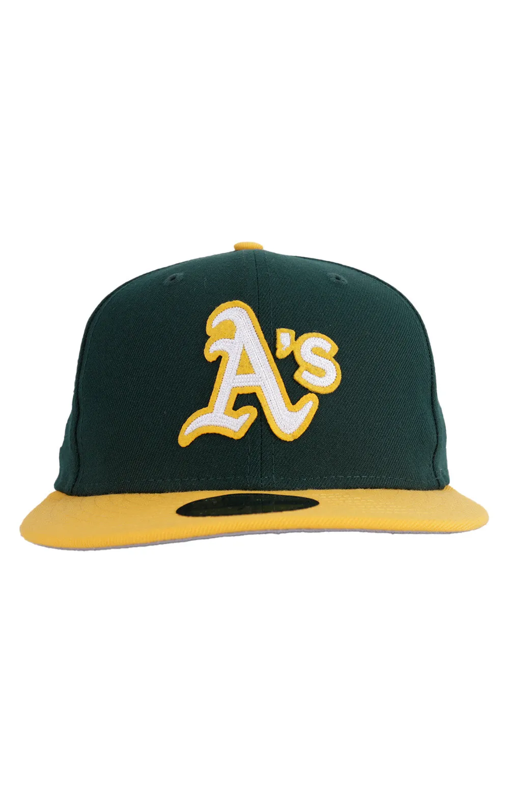 Oakland Athletics New Era Letterman 59FIFTY Fitted Cap