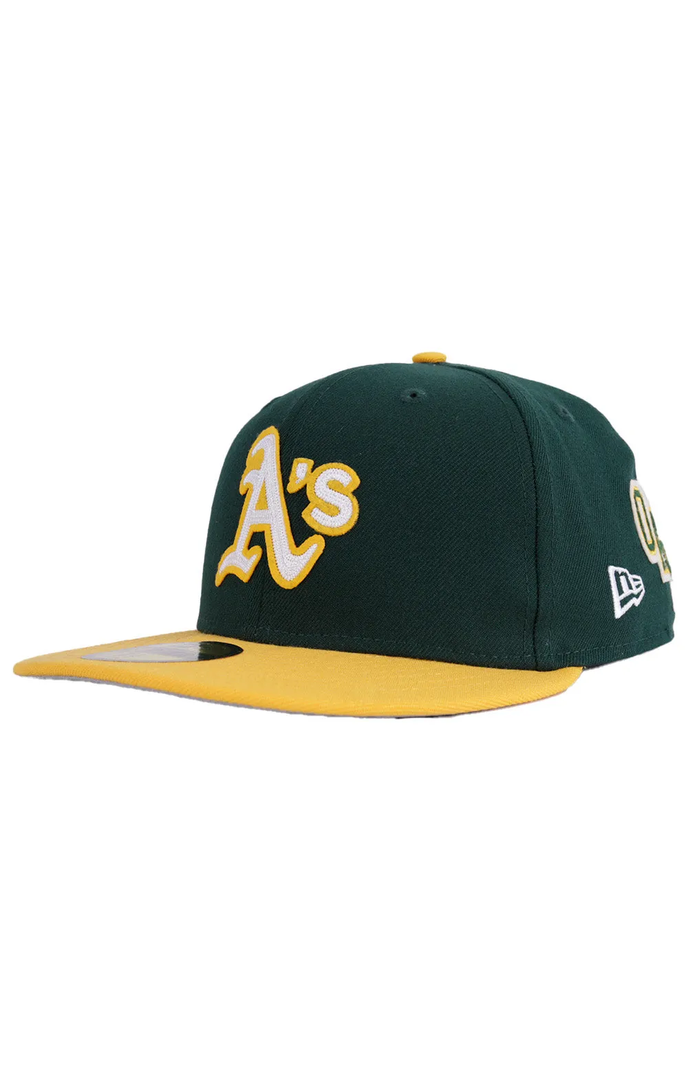 Oakland Athletics New Era Letterman 59FIFTY Fitted Cap