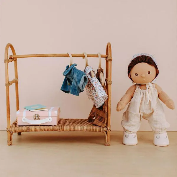 Olli Ella Dinkum Doll Travel Togs - Blush