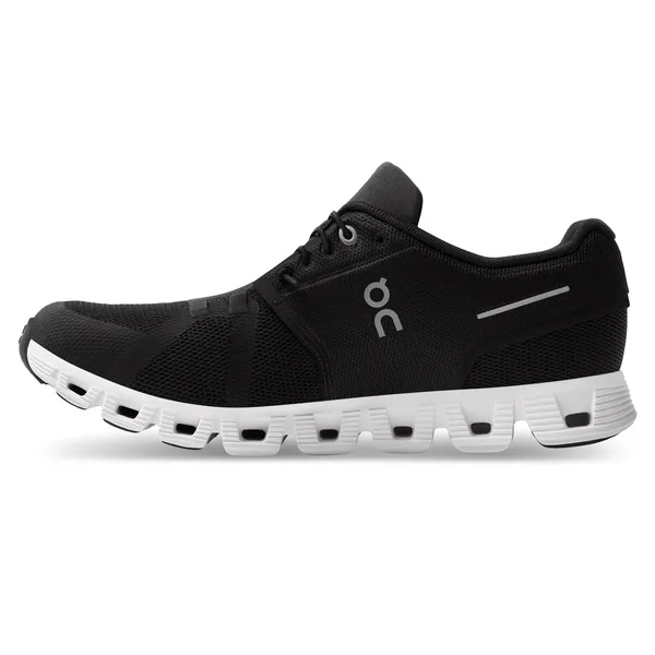 On Cloud 5 Black White Mens