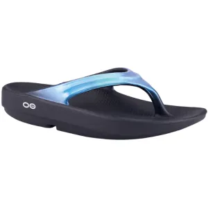 Oofos Womens OOlala Luxe Sandal Atlantis