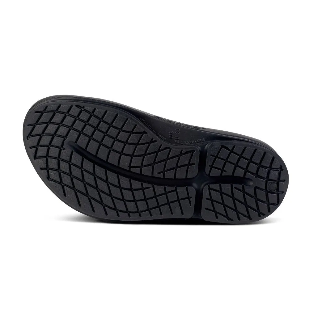 OOFOS Women's OOmega OOahh Slide - Black