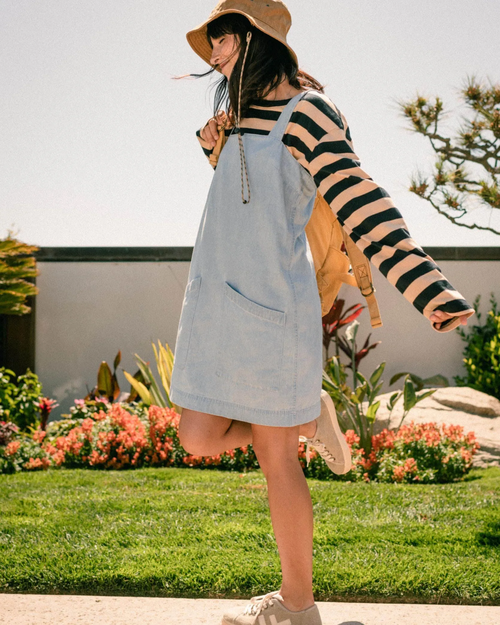 Organic Chambray Shift Dress