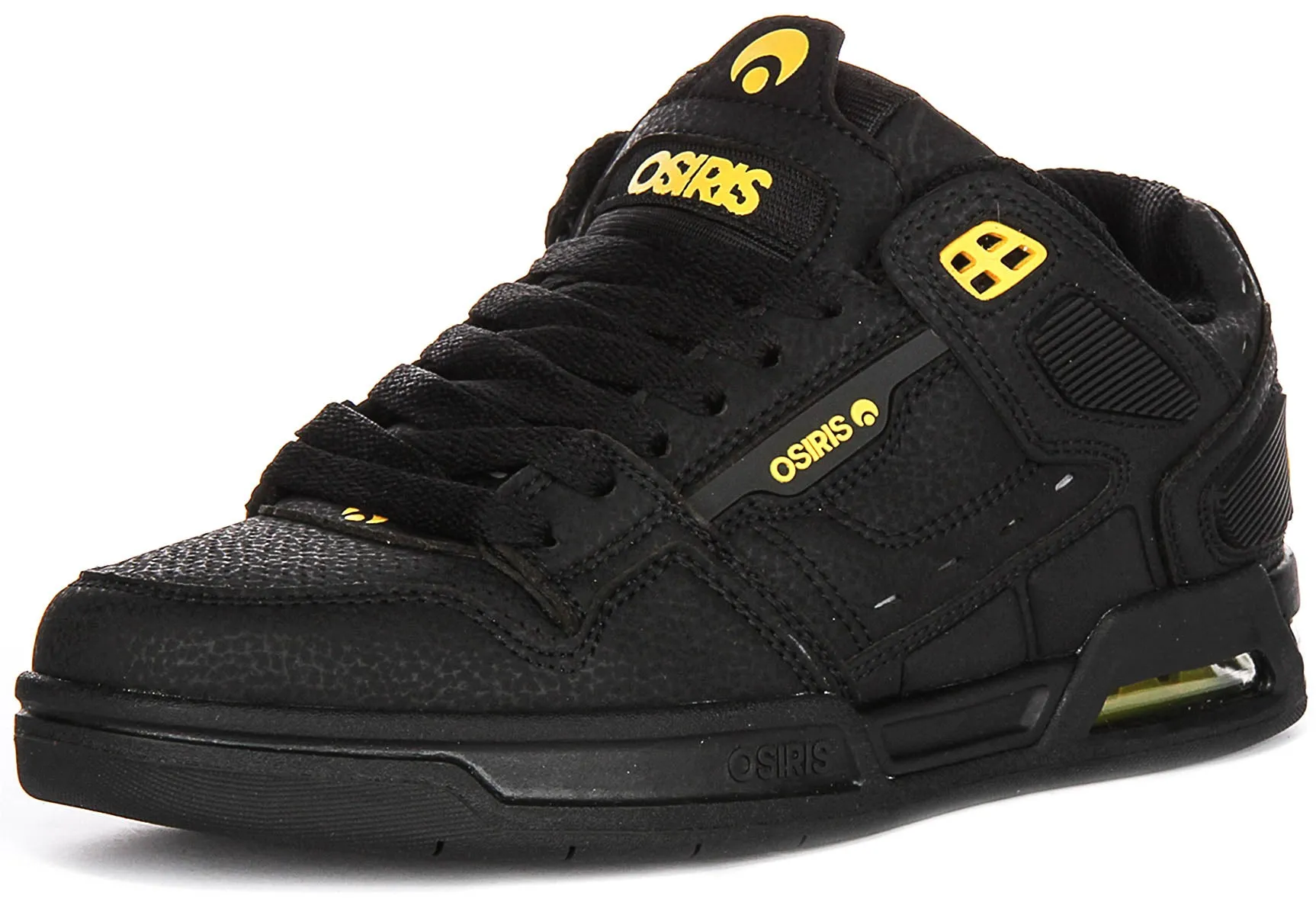 Osiris Peril In Black Yellow For Men