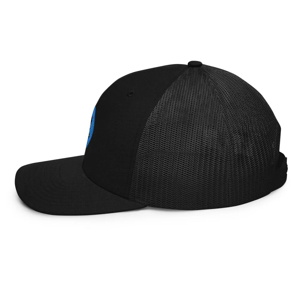 Pod Therapy Logo Trucker Cap - Blue