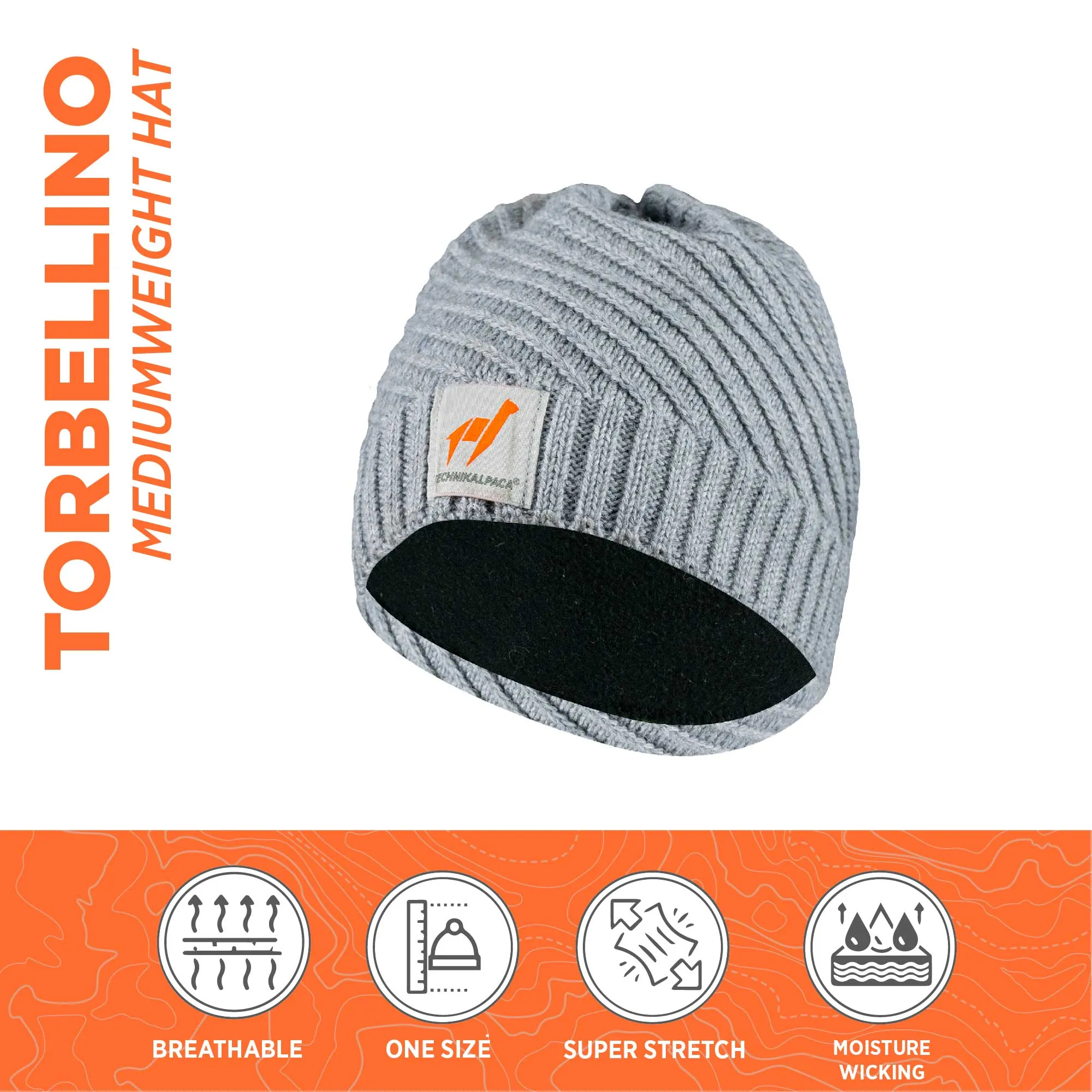 Premium Alpaca Merino and Bamboo Hat. Unisex | Torbellino