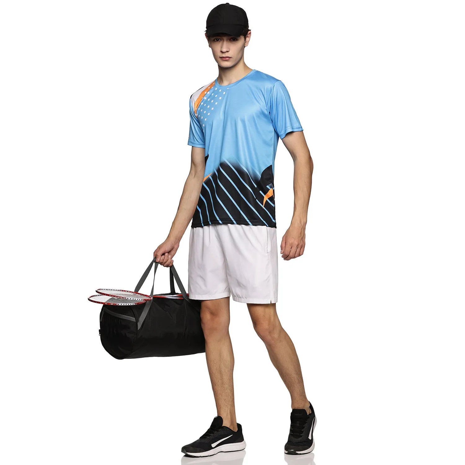 Prokick Round Neck Half Sleeves Sports Wear Tshirt