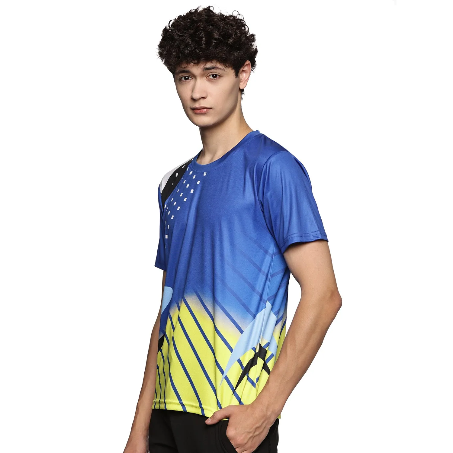 Prokick Round Neck Half Sleeves Sports Wear Tshirt