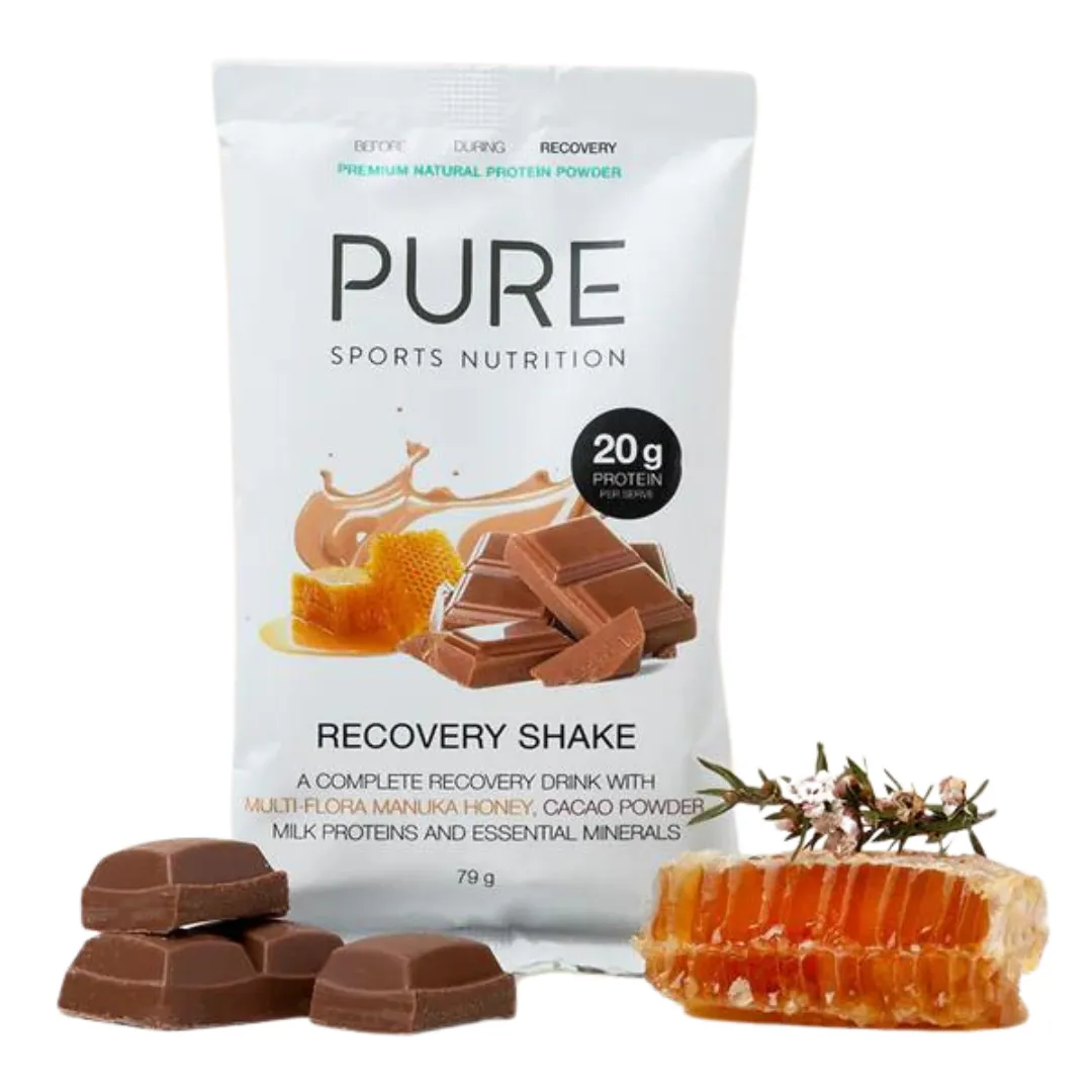 Pure Sports Nutrition - Recovery Shake Sachet - Cacao & Honey