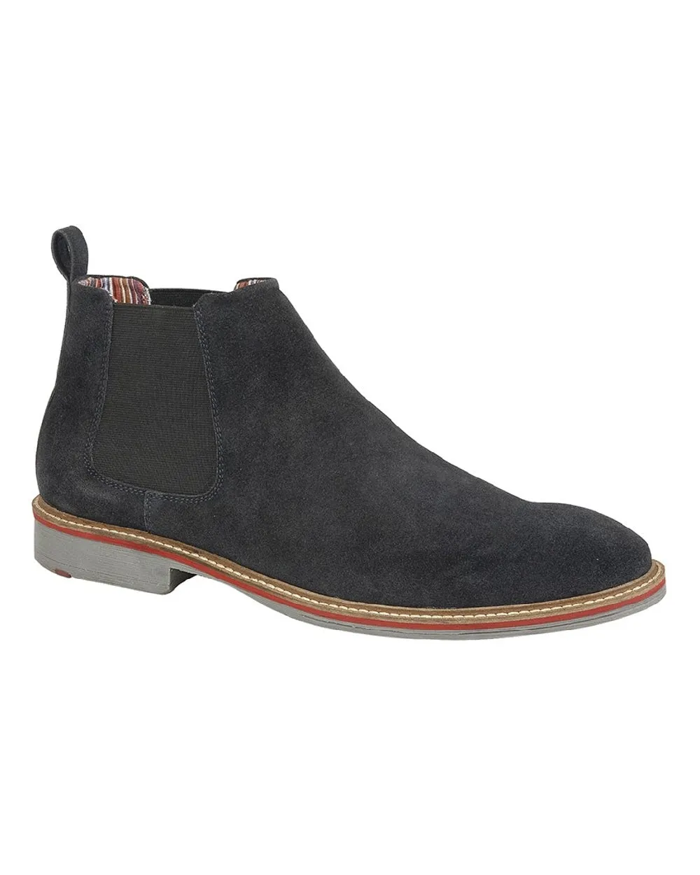 Roamers Mens Suede Gusset Boots