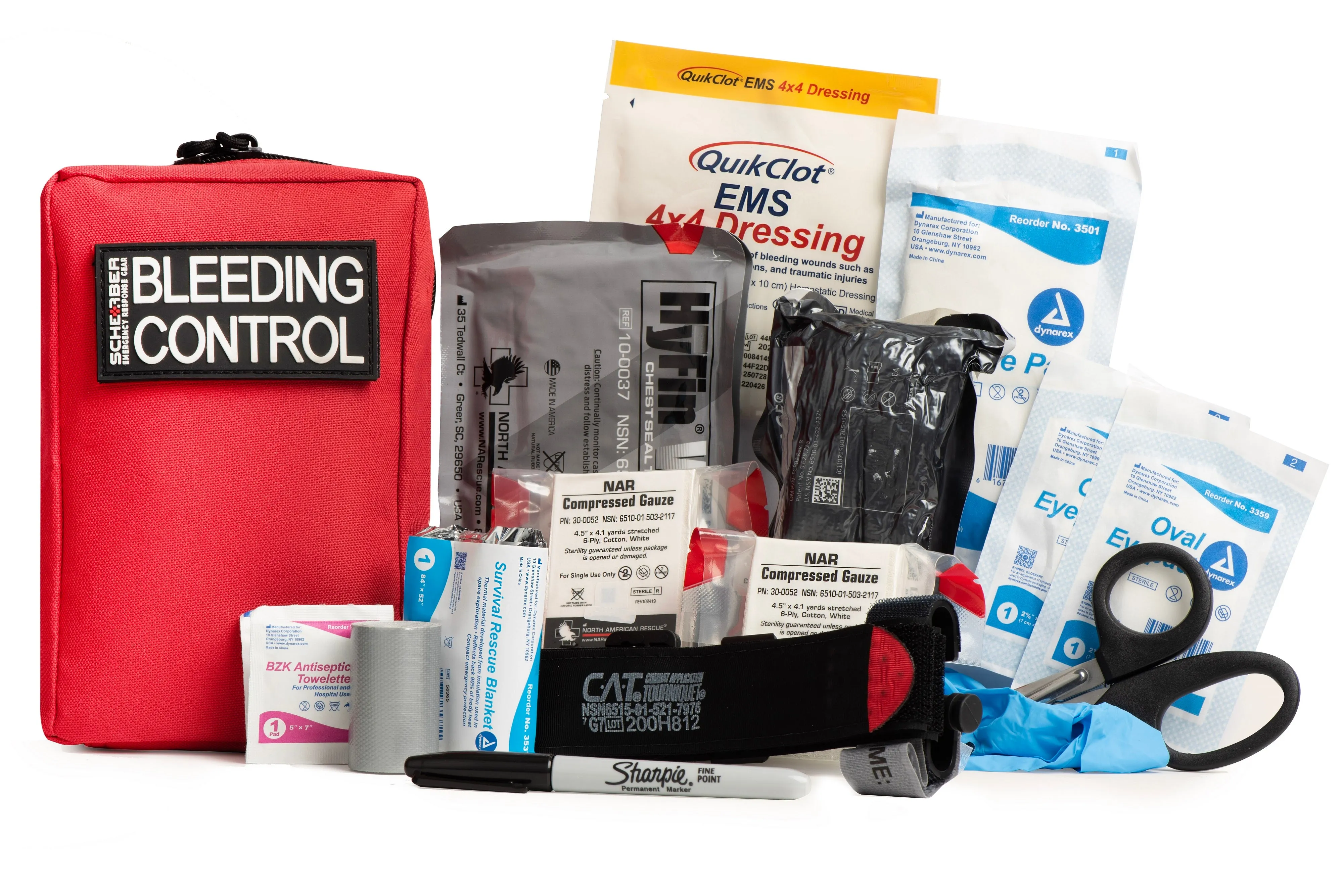 Scherber Public Access Bleeding Control Kit | Trauma Equipment, First Aid Supplies | Advanced