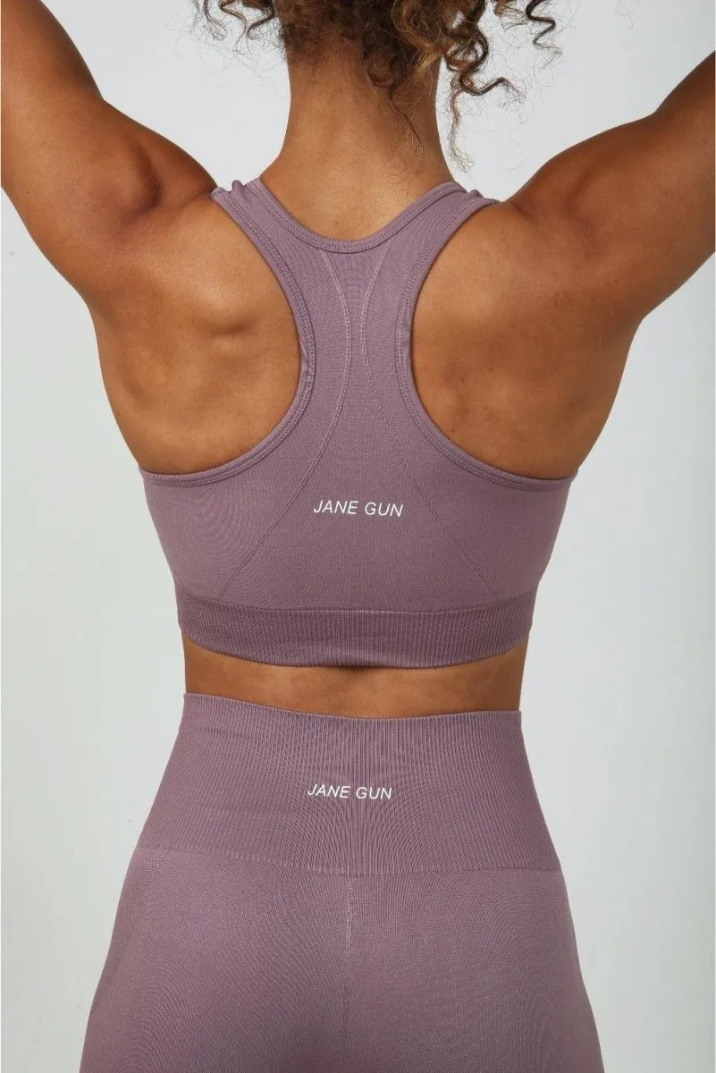 Seamless Sports Bra - Flamingo Pink