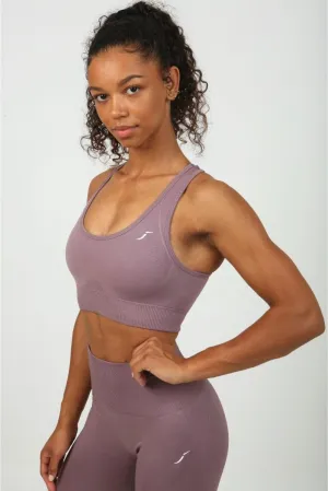 Seamless Sports Bra - Flamingo Pink