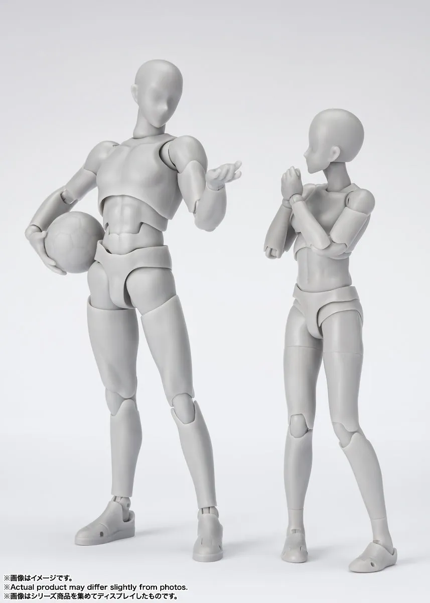 S.H.Figuarts Body-Kun -Sports- Edition DX Set (Gray Color Ver.)