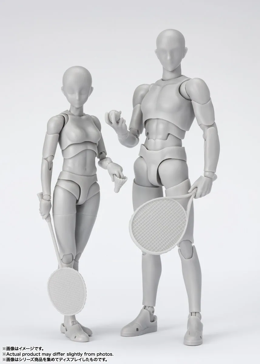 S.H.Figuarts Body-Kun -Sports- Edition DX Set (Gray Color Ver.)