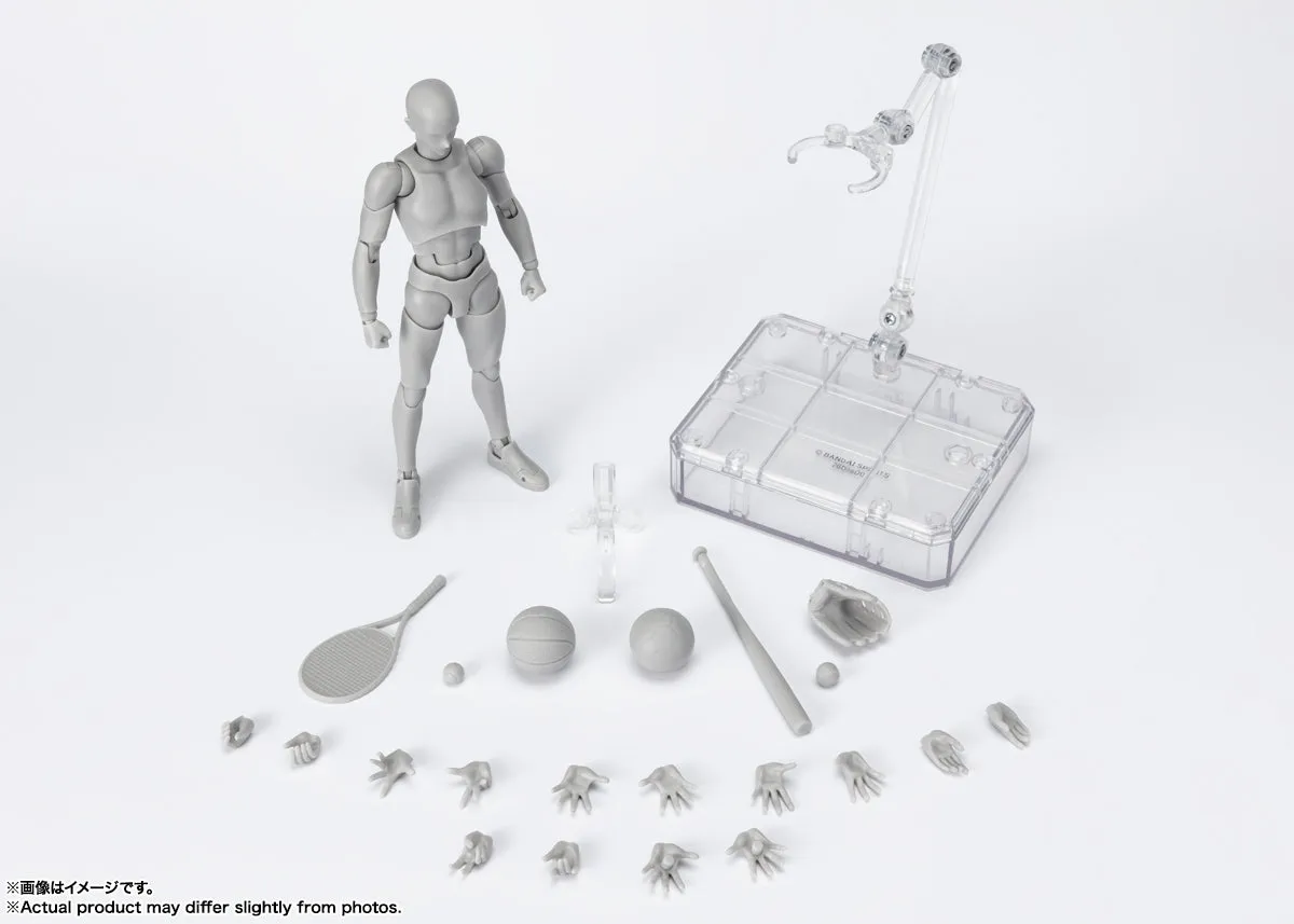 S.H.Figuarts Body-Kun -Sports- Edition DX Set (Gray Color Ver.)