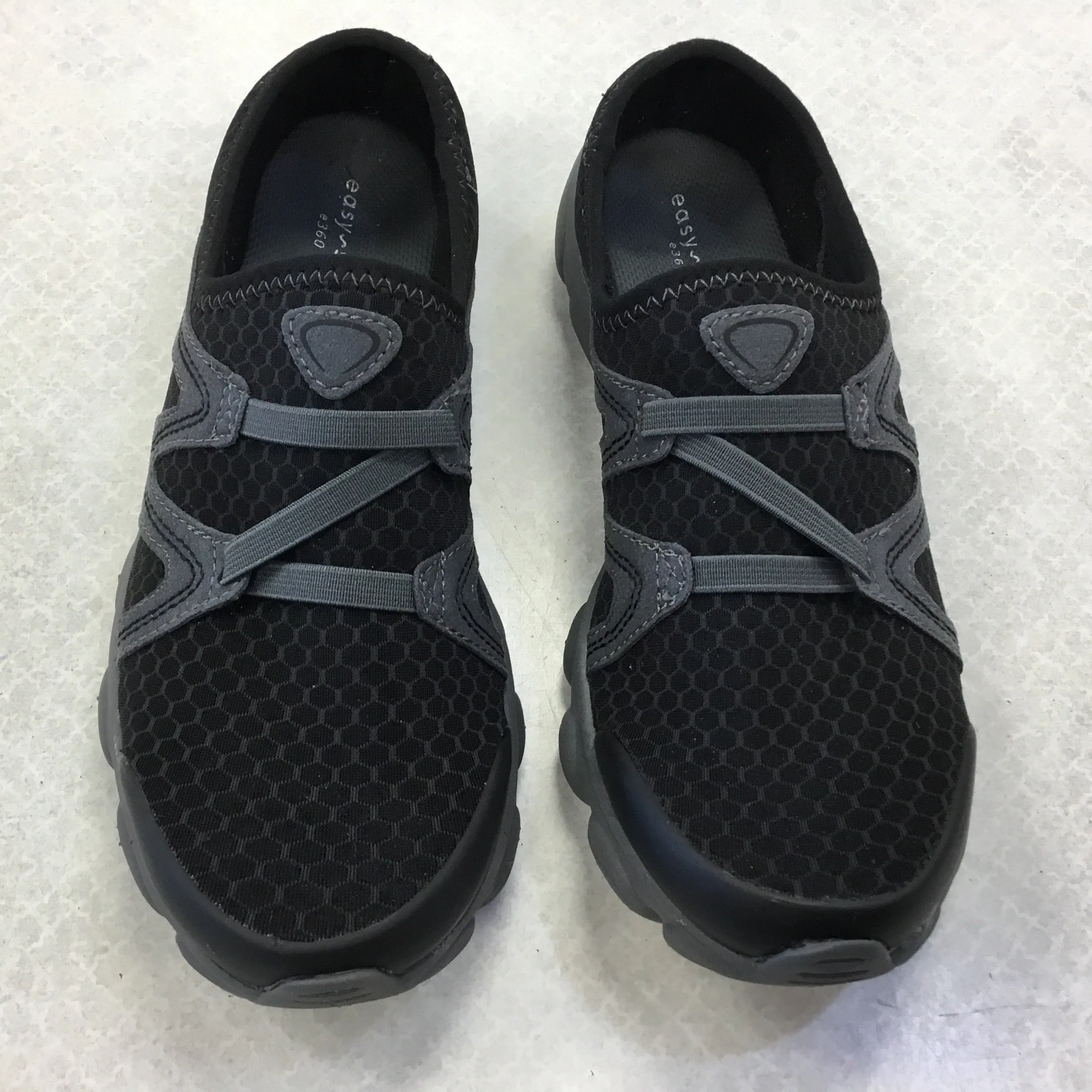 Shoes Athletic By Easy Spirit In Black & Grey, Size: 8