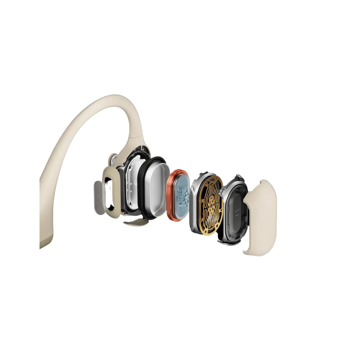 Shokz OpenRun Pro Wireless Headphones Beige