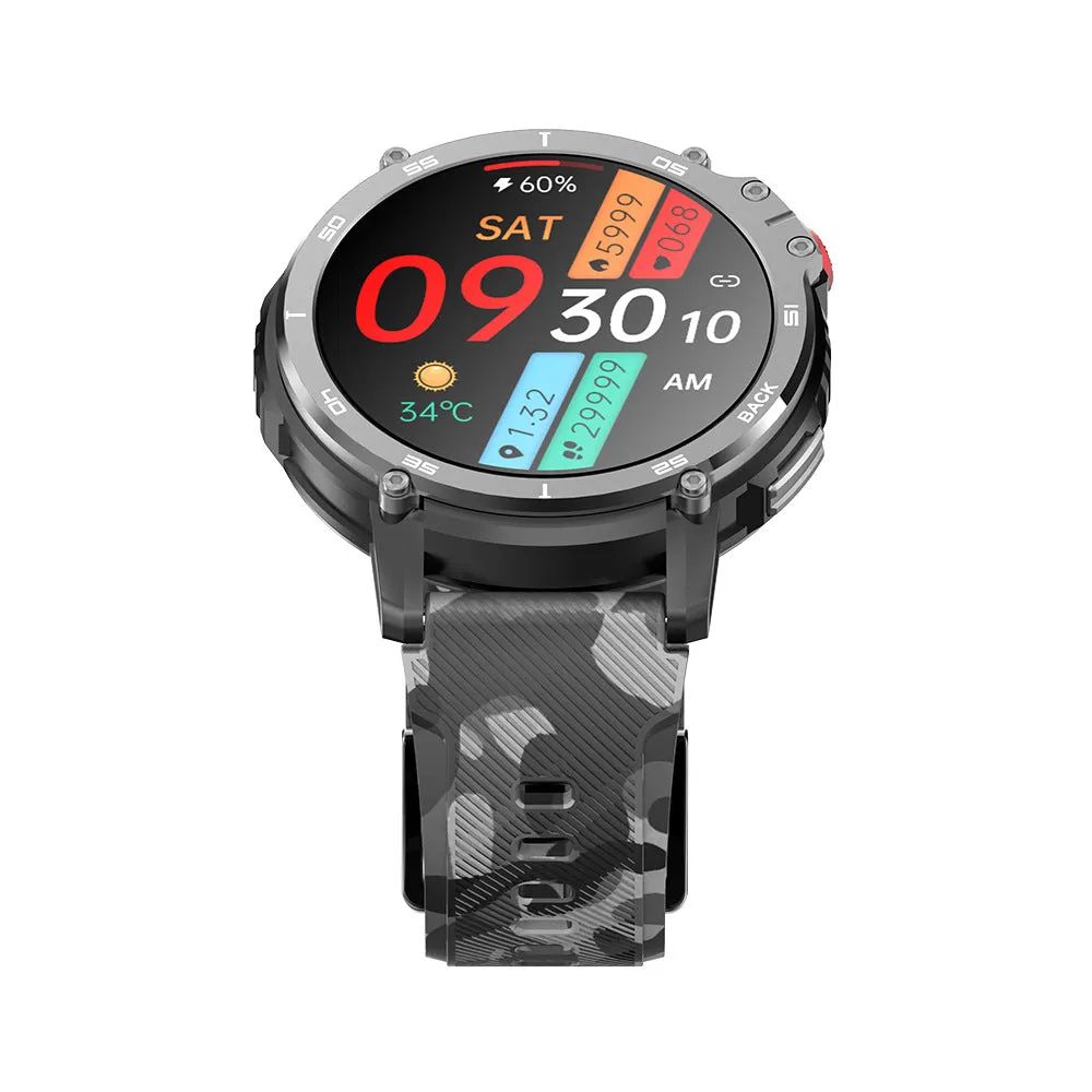 Smart Watch Support Heart Rate Sleep Blood Oxygen Controlled by Music Multi Sport Mode