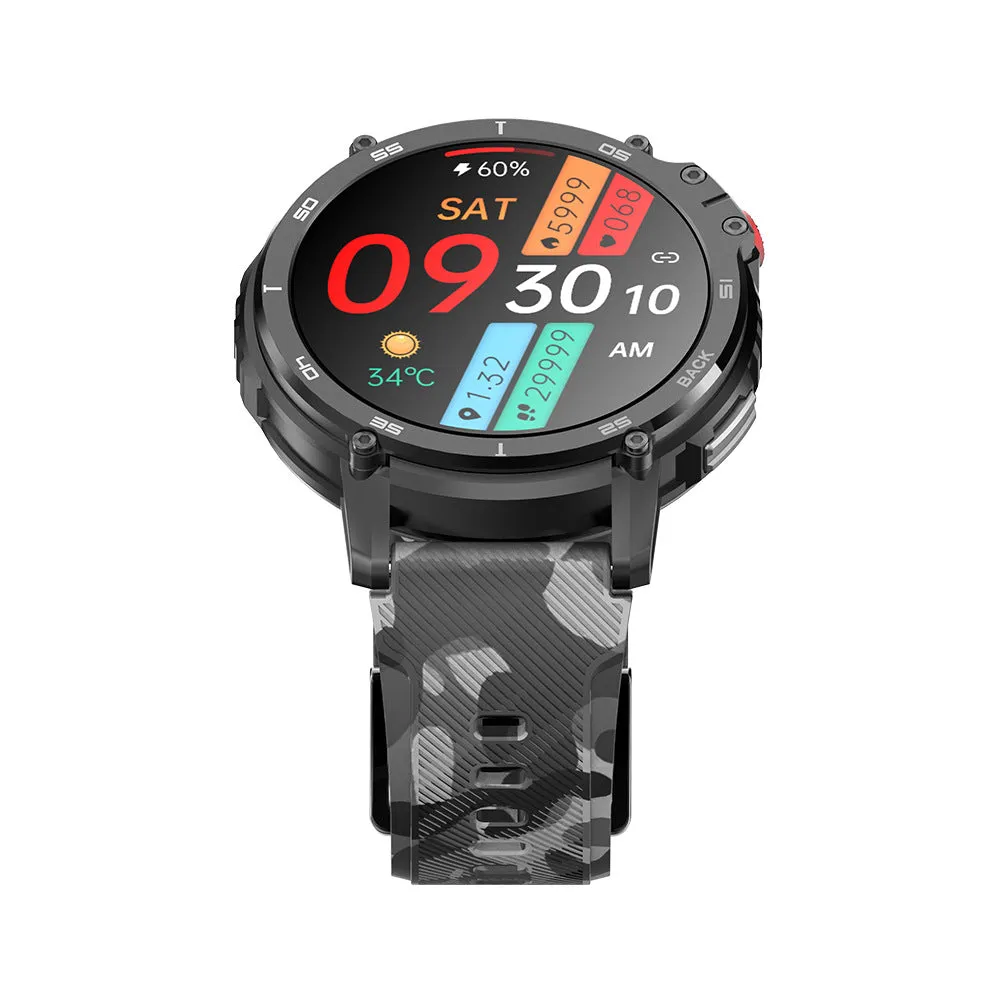 Smart Watch Support Heart Rate Sleep Blood Oxygen Controlled by Music Multi Sport Mode