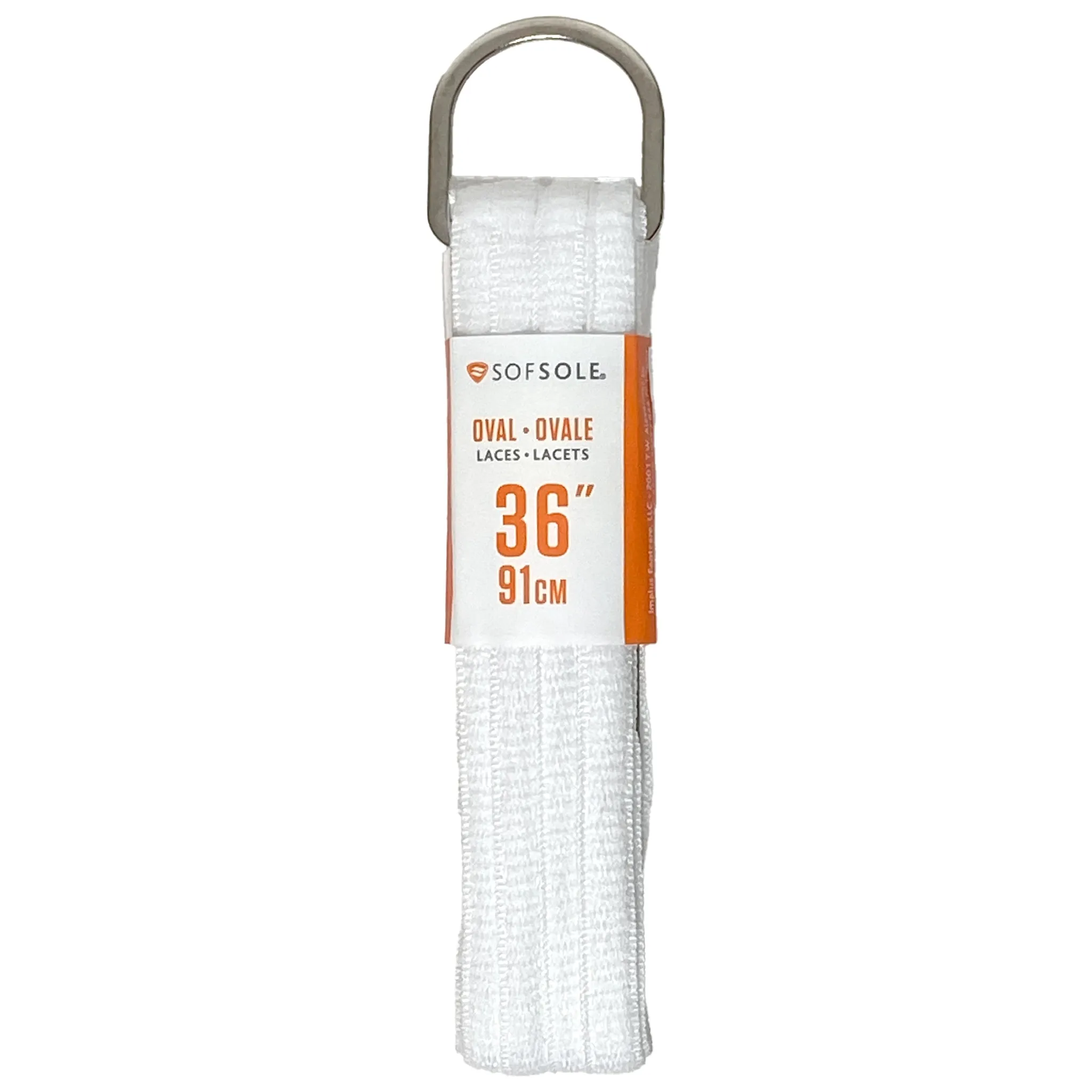 Sof Sole Athletic Oval Laces 36'' - White