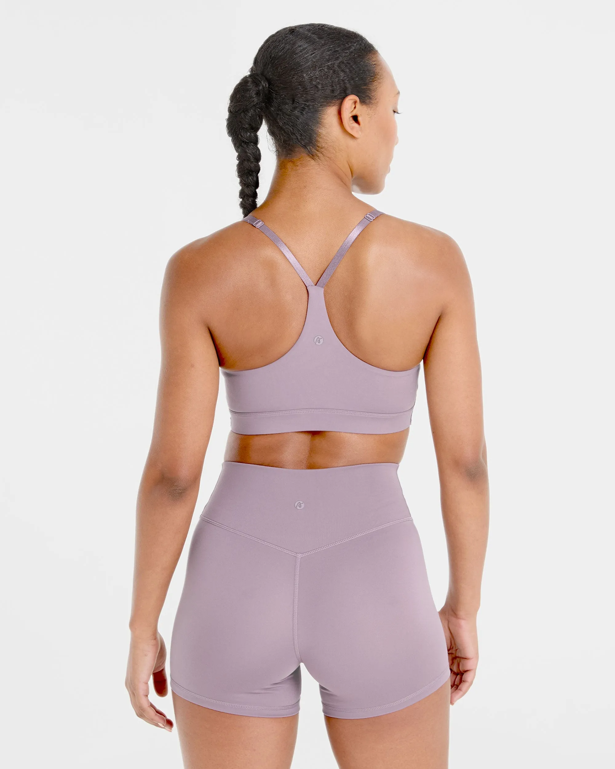 Staple Sports Bra - Mauve Purple