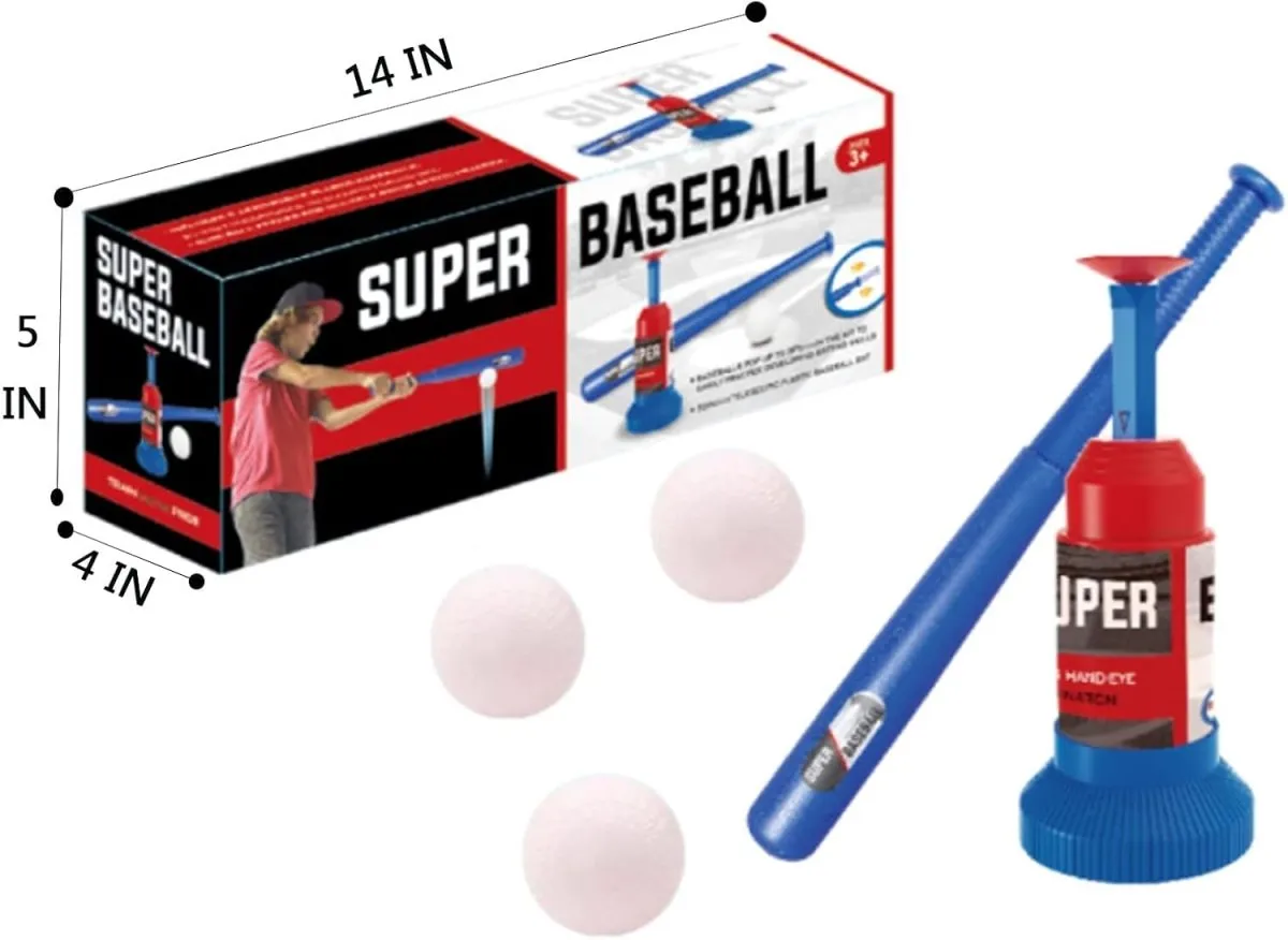 Super Baseball Game Set with 3 Balls