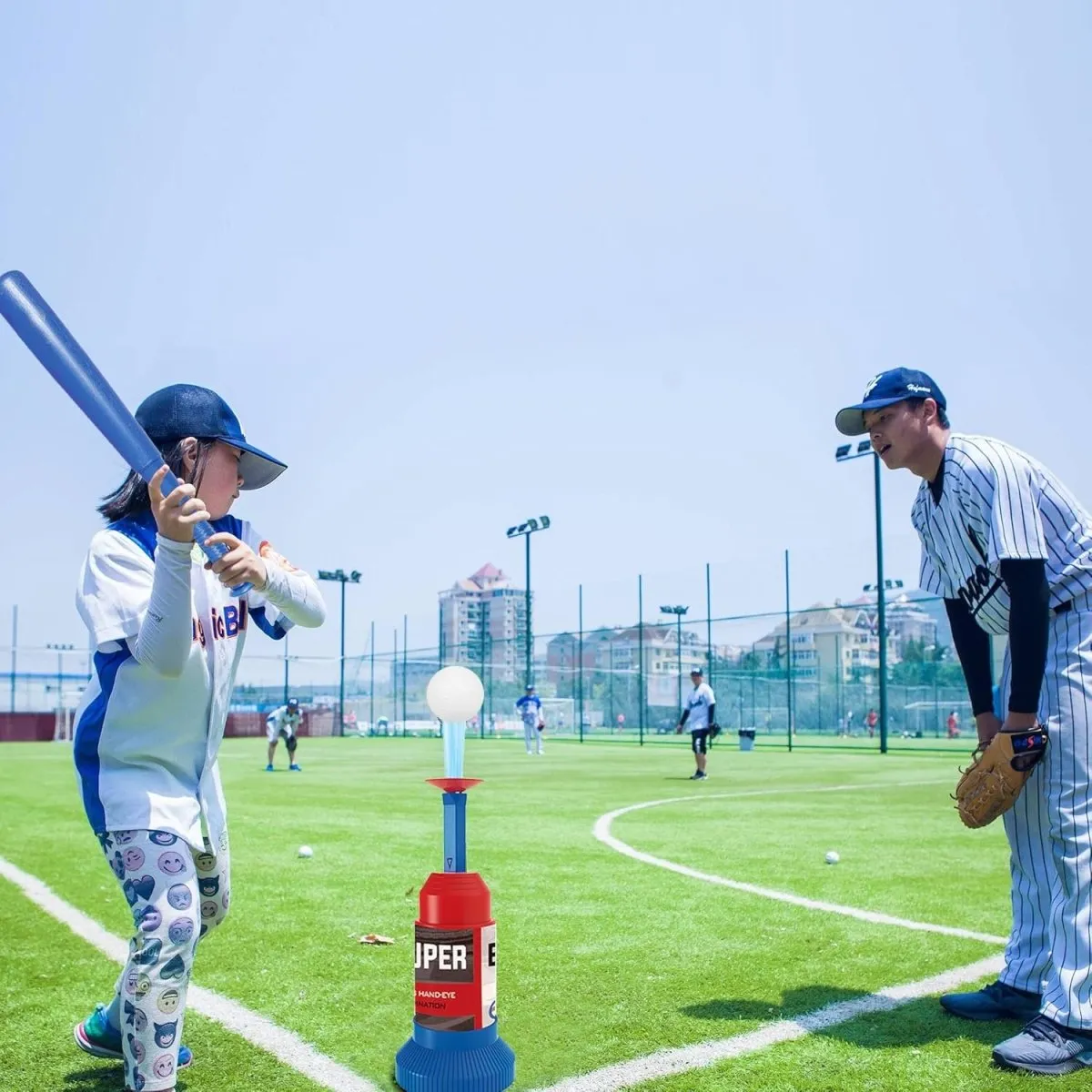 Super Baseball Game Set with 3 Balls