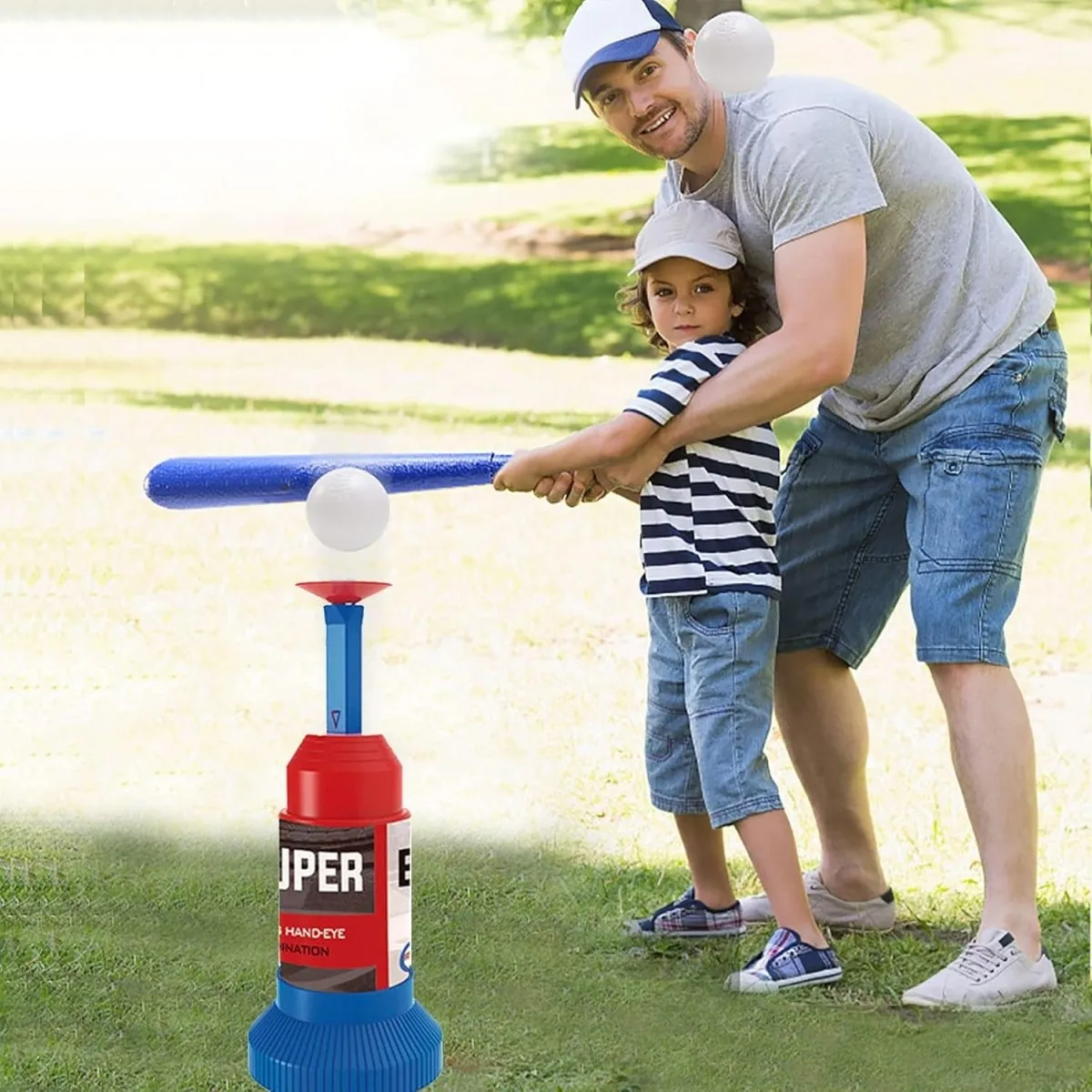 Super Baseball Game Set with 3 Balls