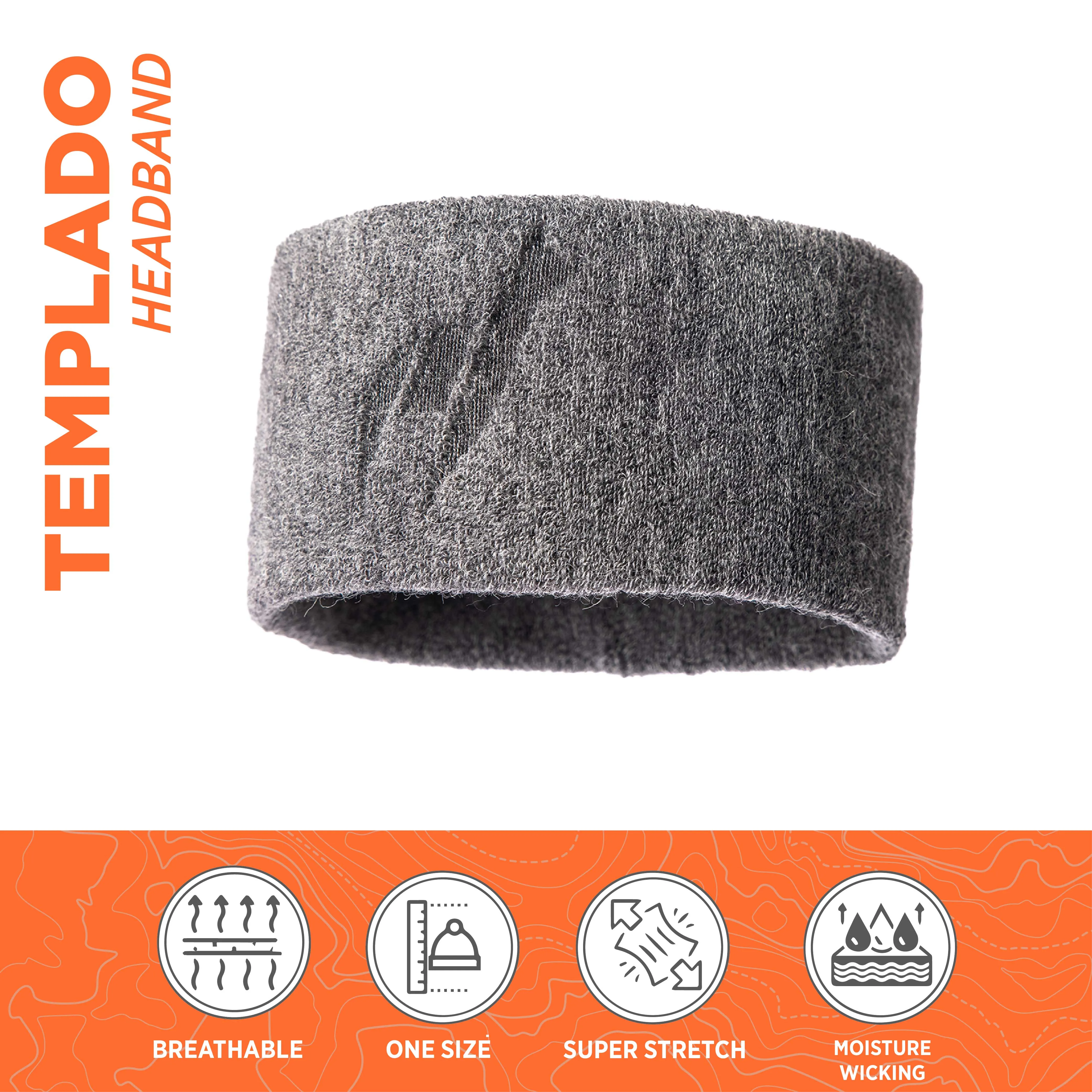 TEMPLADO Headband | Baby Alpaca Premium & Tencel. Unisex