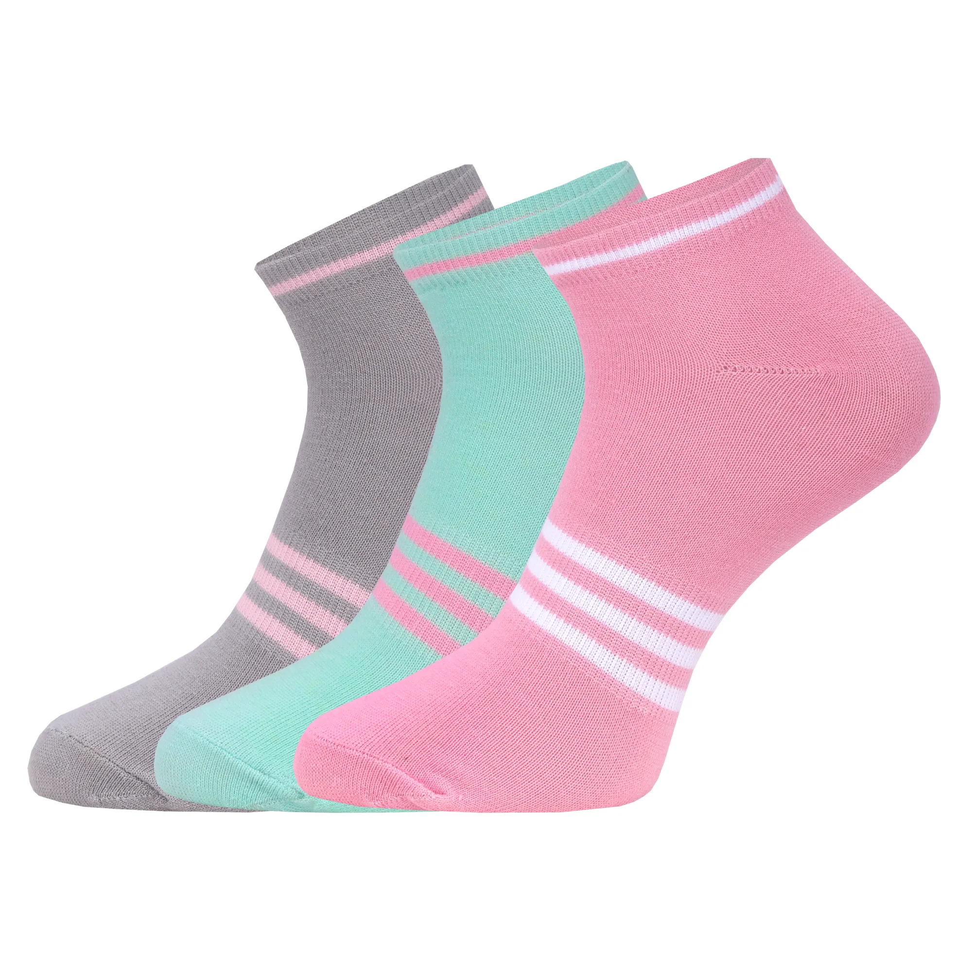 Three Way Strips Socks for women | Pack Of 6