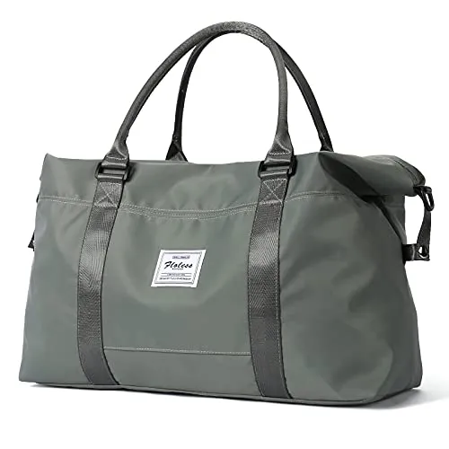 Travel Duffel Bag, Sports Tote Gym Bag, Shoulder Weekender Overnight Bag for Women