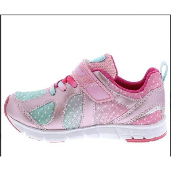 Tsukihoshi Rainbow Rose Mint Girls' Running Shoes – Machine Washable