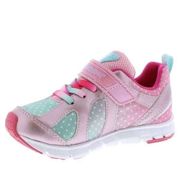 Tsukihoshi Rainbow Rose Mint Girls' Running Shoes – Machine Washable