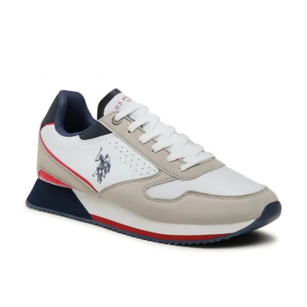 U.S. POLO ASSN. NOBIL 183-WHITE